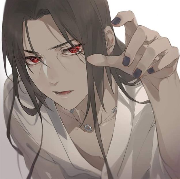 Itachi Uchiha ♥︎ - Băieții Anime cu ochii reci și singuratici