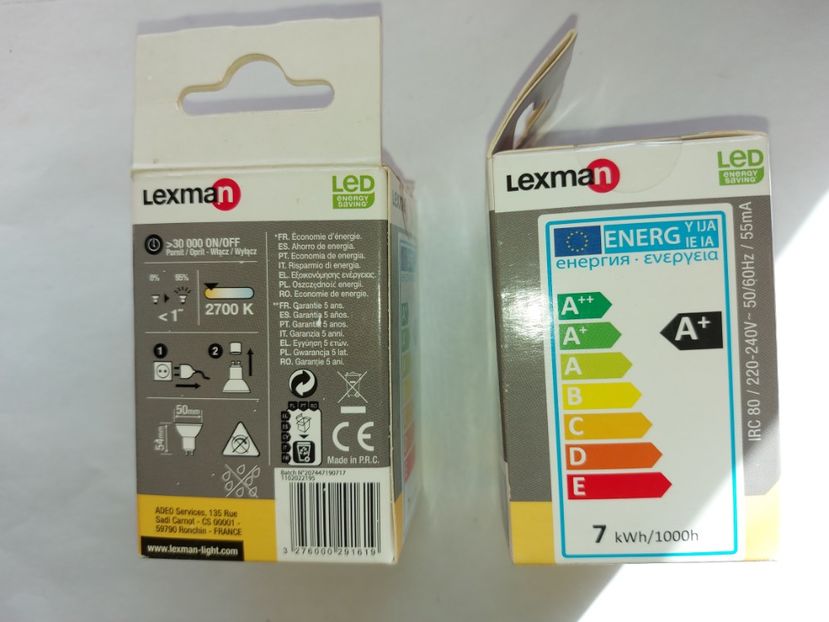  - Becuri led si halogen