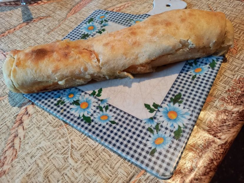 strudel cu mere si nuca de cocos, de post - Retete 2