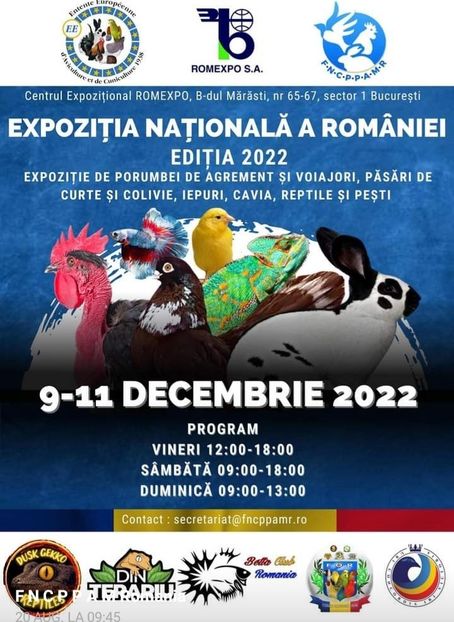 Afis - Expo Nationala 2022