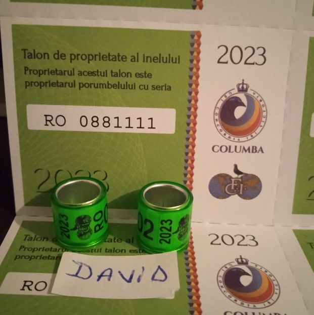 2023-COLUMBA(FCI)+ talon....-2,5 lei - Inele 2014