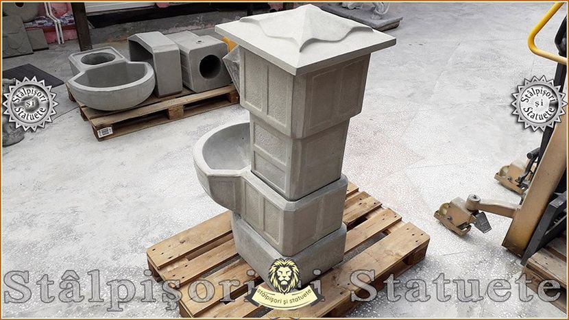Image00410 - Decoratiuni de grădină din ciment alb și dioxid de titan