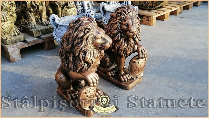 Image01255 - Decoratiuni de grădină din ciment alb și dioxid de titan