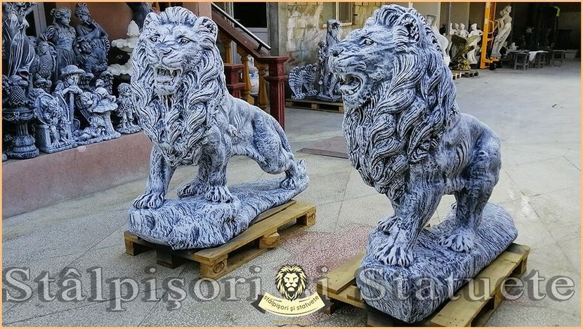 Image02125 - Decoratiuni de grădină din ciment alb și dioxid de titan