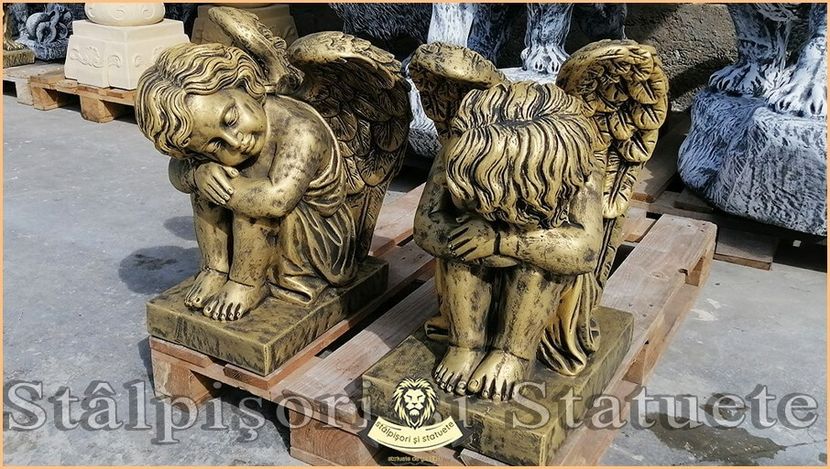 Image02153 - Decoratiuni de grădină din ciment alb și dioxid de titan