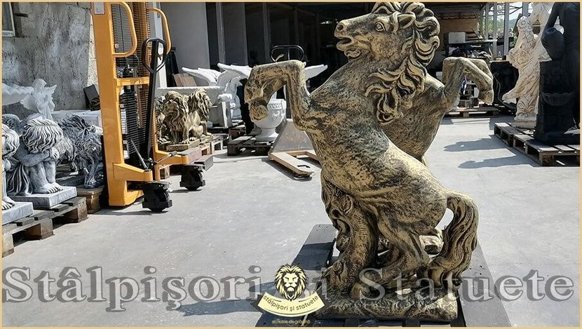 Image02034 - Decoratiuni de grădină din ciment alb și dioxid de titan