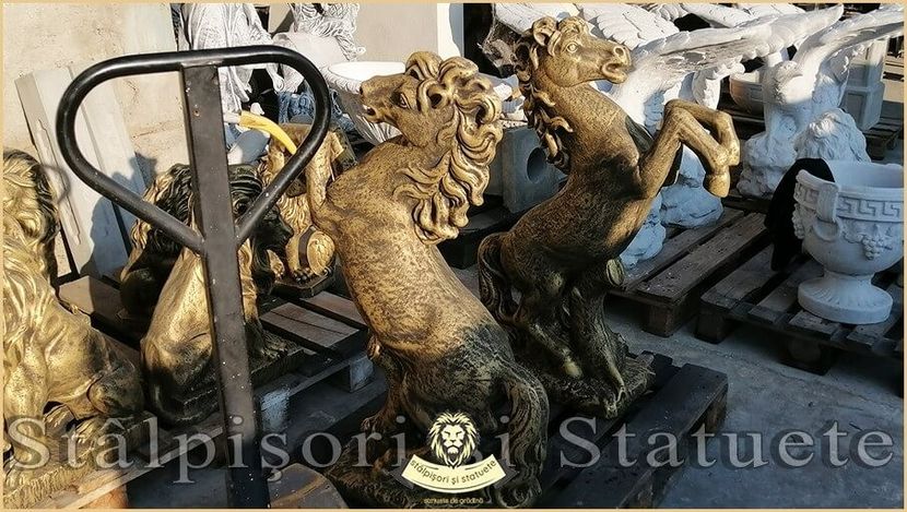 Image02042 - Decoratiuni de grădină din ciment alb și dioxid de titan