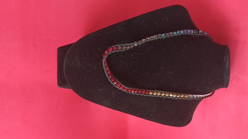 Colier pietre degrade - Bijuterii handmade