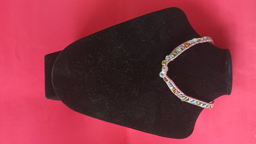 Colier pietre degrade - Bijuterii handmade