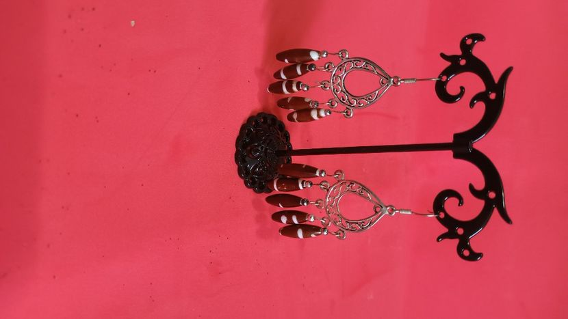 Cercei candelabru - Bijuterii handmade