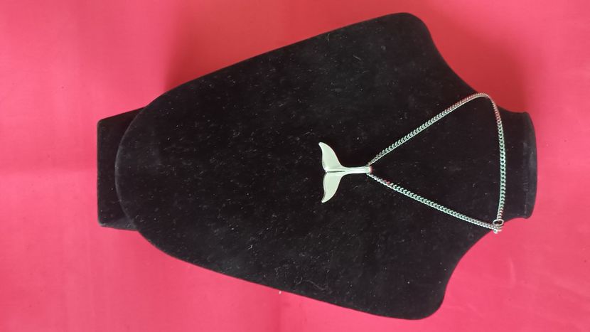 Colier coada delfin - Bijuterii handmade