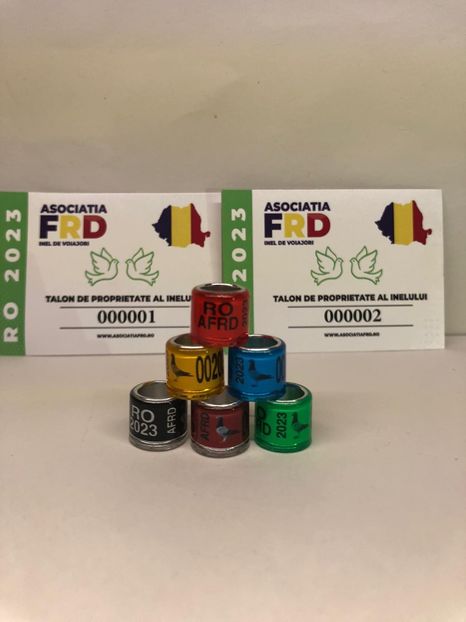 Inele Asociatie AFRD cu talon 2023 1 leu bucata - 0 Inele Asociație AFRD cuvtalon voiajori 2023