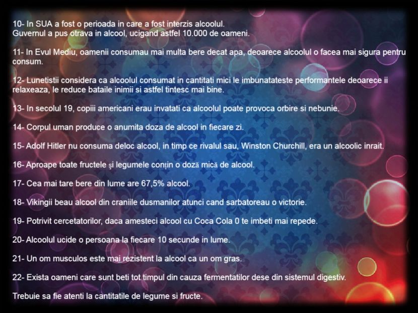 22 de curiozitati pe care nu le stiai despre alcool - Curiozități