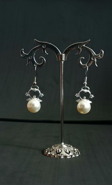 Cercei perle - Bijuterii handmade