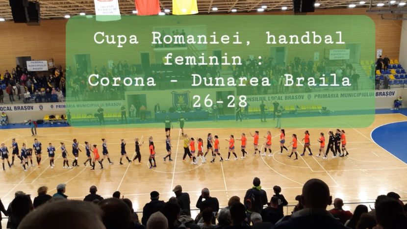  - 2023 - 9 martie handbal Corona- Dunarea Braila