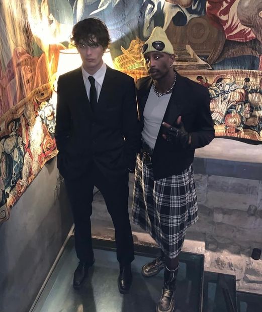 this was the priest who offiricied the service with a rap - Collection of Tintypes