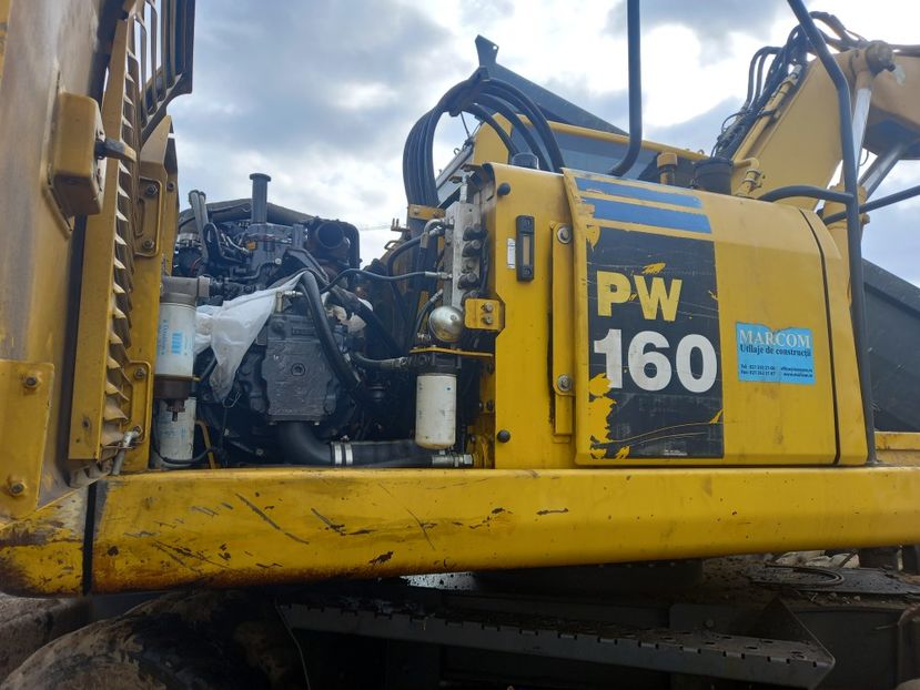 Reparatii KOMATSU PW160 - Reparatii Hidraulice
