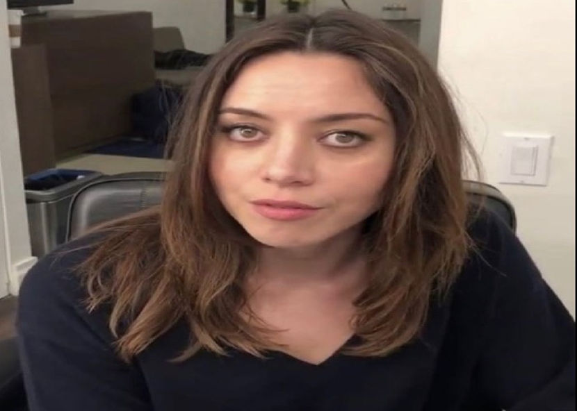 Lydia getting tired of me filming her first thing in the morning. - Collection of Tintypes