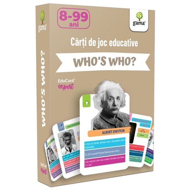 Whos Who 8-99 ani - EduCard Expert 7-99 ani