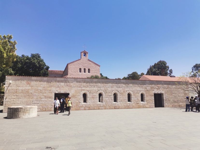 Tabgha-locul înmulțirii celor 5 pâini și 2 pesti - Tabgha-Galileea