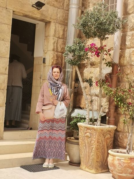 La Așezământul Romanesc de la Ierusalim - Ierusalim