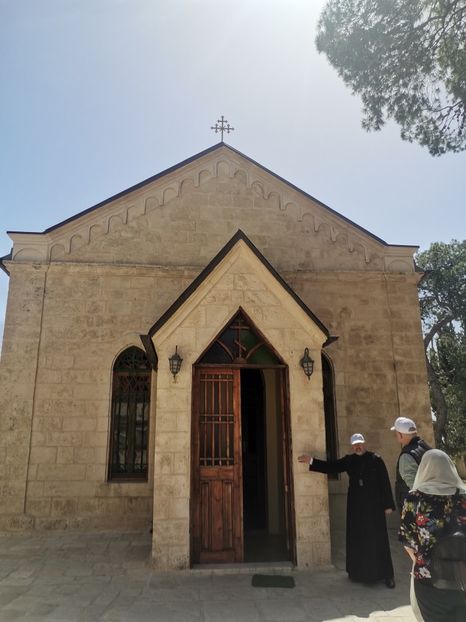 Biserica pe locul Aflării Capului Sf. Ioan Botezatorul - pe M. Maslinilor - Ierusalim