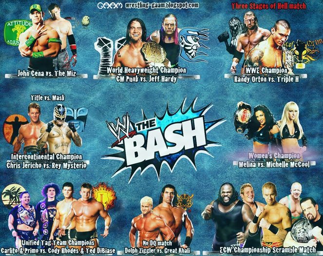 The Bash 2009 - poze noi wrestling