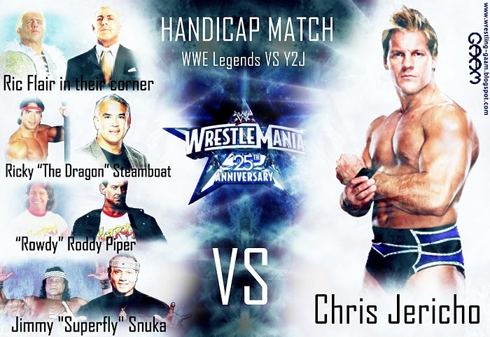 WWE LEGENDS VS Y2J - poze noi wrestling