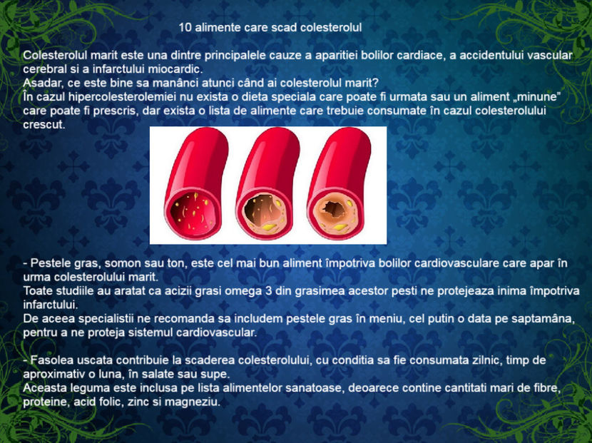 10 alimente care scad colesterolul - Curiozități