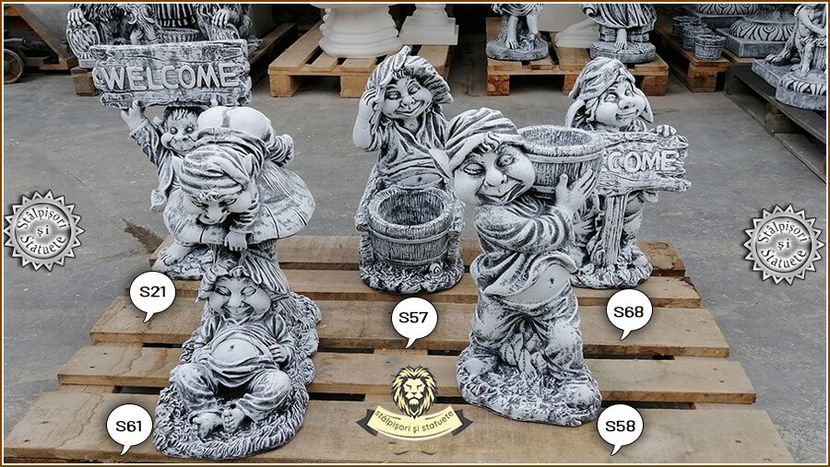  - Decoratiuni de grădină din beton