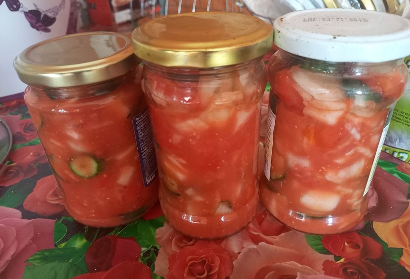 salata de vara, la borcan, pentru iarna - Retete 2