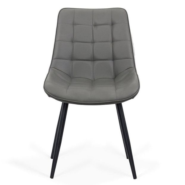 scaun-bucatarie-piele-eco-BUC-206P-gri-800-800-3 - Scaune bucatarie