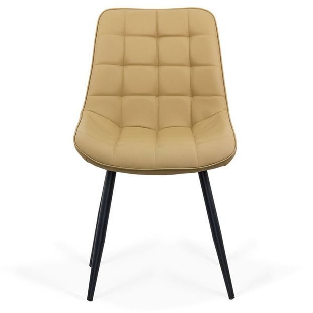 scaun-bucatarie-piele-eco-BUC-206P-bej-800-800-5 - Scaune bucatarie