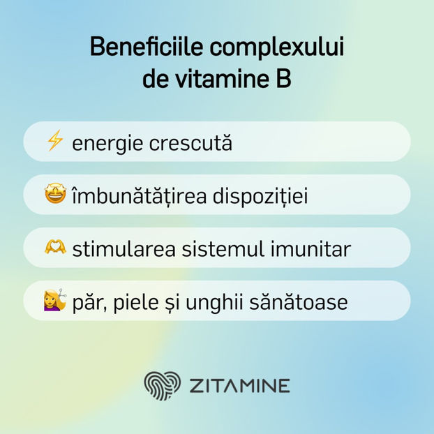 Beneficiile complexului de vitamine B - Vitamine