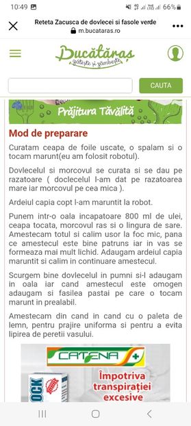 Screenshot_20230731_104920_Facebook - Zacusca de dovlecei si fasole verde la borcan pentru iarna