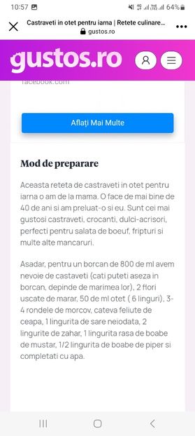 Screenshot_20230731_105752_Facebook - Castraveti in otet la borcan pentru iarna 1