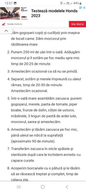 Screenshot_20230731_122722_Chrome - Zacusca de morcovi la borcan pentru iarna