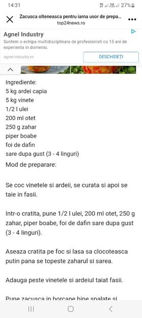 Screenshot_20230731_143138_Facebook - Zacusca olteneasca la borcan pentru iarna