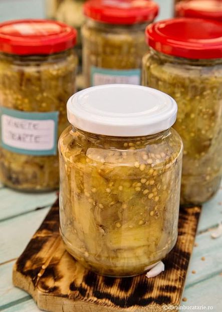  - Vinete coapte la borcan pentru iarna