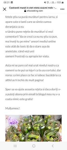Screenshot_20230801_083132_Facebook - Castraveti in otet la borcan pentru iarna 2