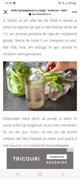Screenshot_20230801_162415_Facebook - Ardei iuti bulgaresti cu ceapa la borcan pentru iarna