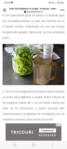 Screenshot_20230801_162421_Facebook - Ardei iuti bulgaresti cu ceapa la borcan pentru iarna