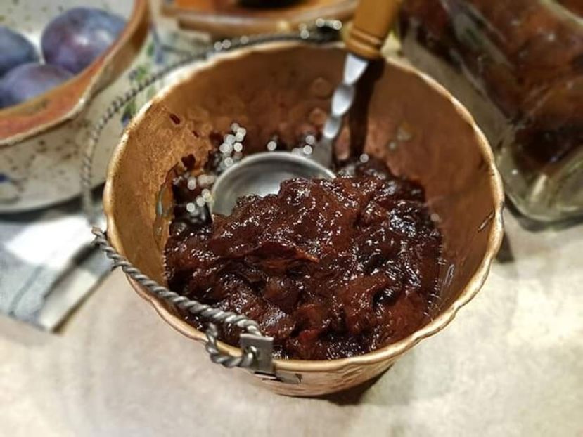  - Dulceata de prune facuta la cuptor