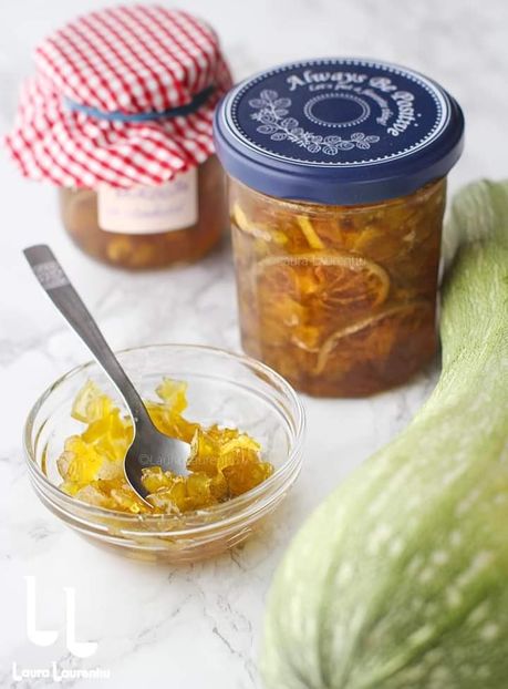  - Dulceata de dovlecei cu limeta sau lamaie