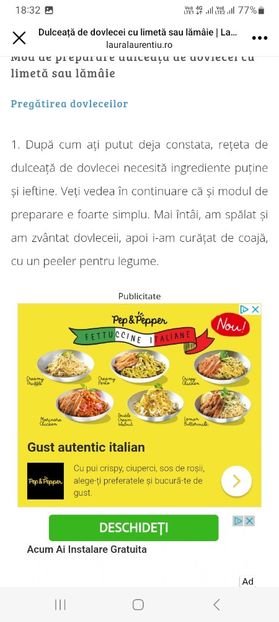 Screenshot_20230801_183247_Facebook - Dulceata de dovlecei cu limeta sau lamaie