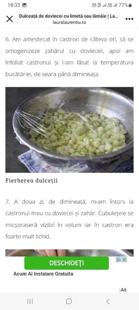 Screenshot_20230801_183312_Facebook - Dulceata de dovlecei cu limeta sau lamaie