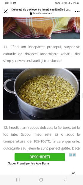 Screenshot_20230801_183332_Facebook - Dulceata de dovlecei cu limeta sau lamaie