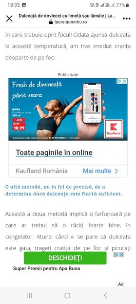 Screenshot_20230801_183344_Facebook - Dulceata de dovlecei cu limeta sau lamaie