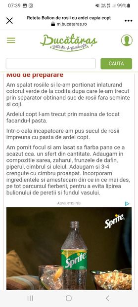 Screenshot_20230802_073932_Facebook - Bulion de rosii cu ardei kapia la borcan pentru iarna