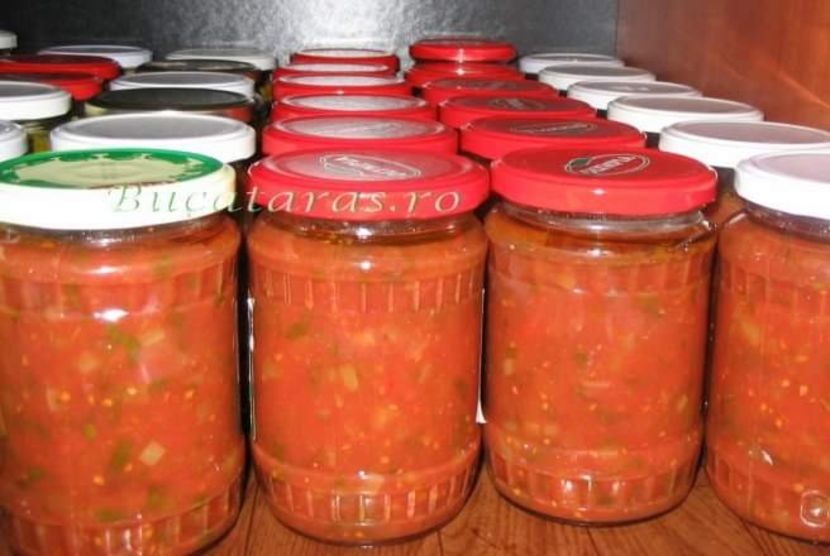  - Zarzavat pentru ciorba la borcan pentru iarna